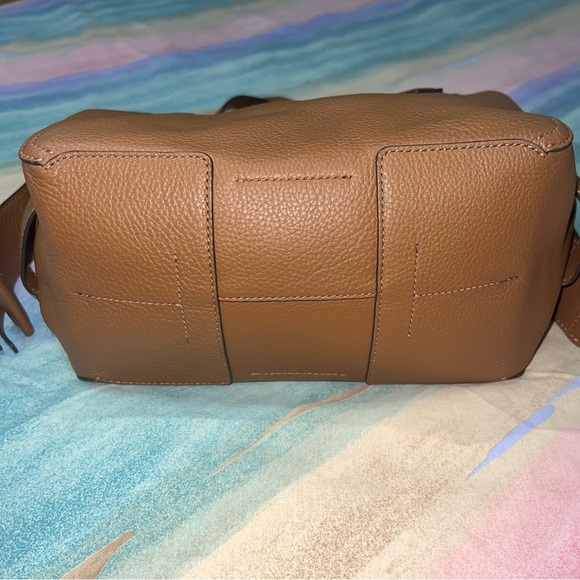 Tory Burch Perry Satchel in Brown Leather - Picture 7 of 15